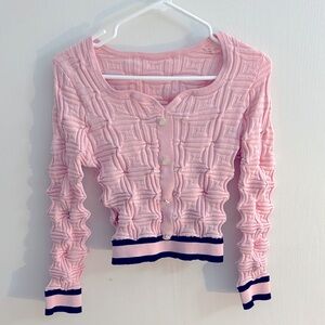 SHEIN Essnce Button Detail Sweater